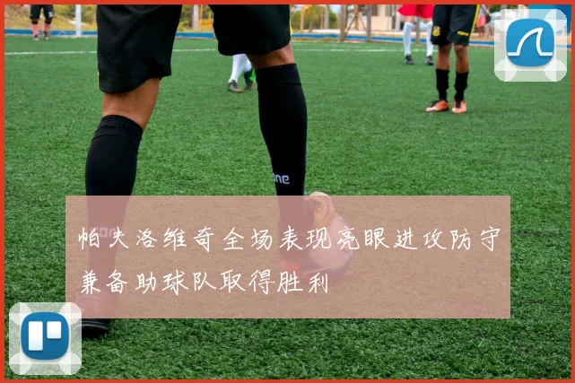 帕夫洛维奇全场表现亮眼进攻防守兼备助球队取得胜利